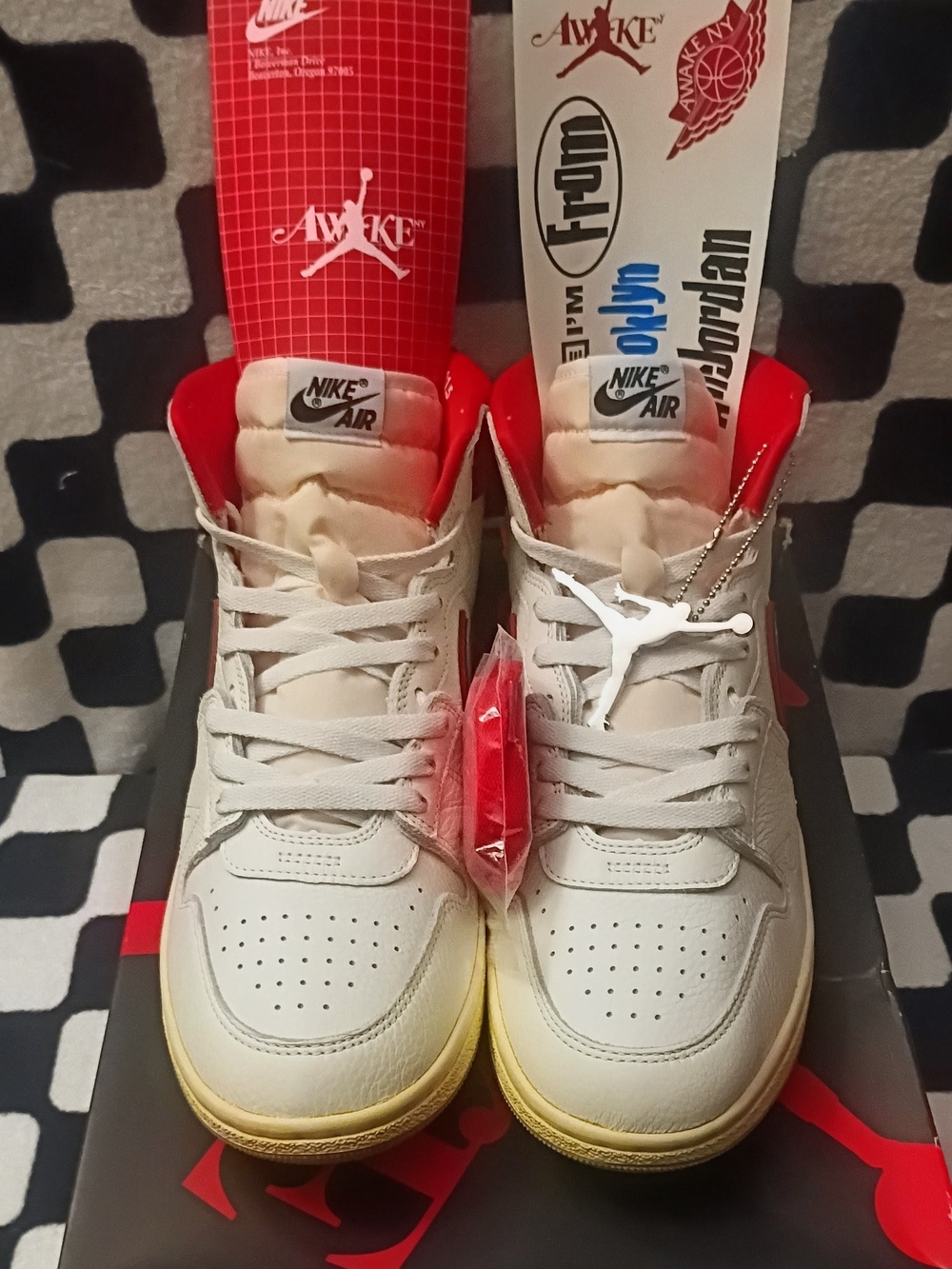 Awake NY x Jordan Air Ship PE SP "University Red" – Size 11.5 (FN8675-100)